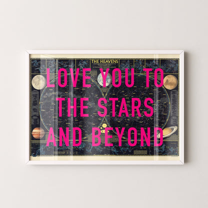 Personalised Retro Pop Art Stars Print - Magic Posters