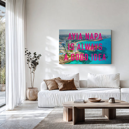 Personalised Retro Travel Photo Pop Art Print - Magic Posters