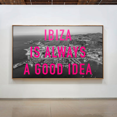 Personalised Retro Travel Photo Pop Art Print (Monochrome) - Magic Posters