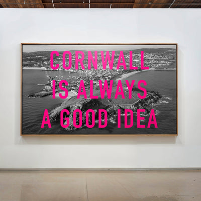 Personalised Retro Travel Photo Pop Art Print (Monochrome) - Magic Posters