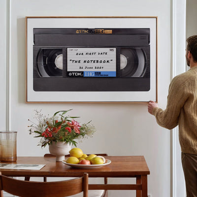 Personalised Retro VHS Cassette Print - Magic Posters