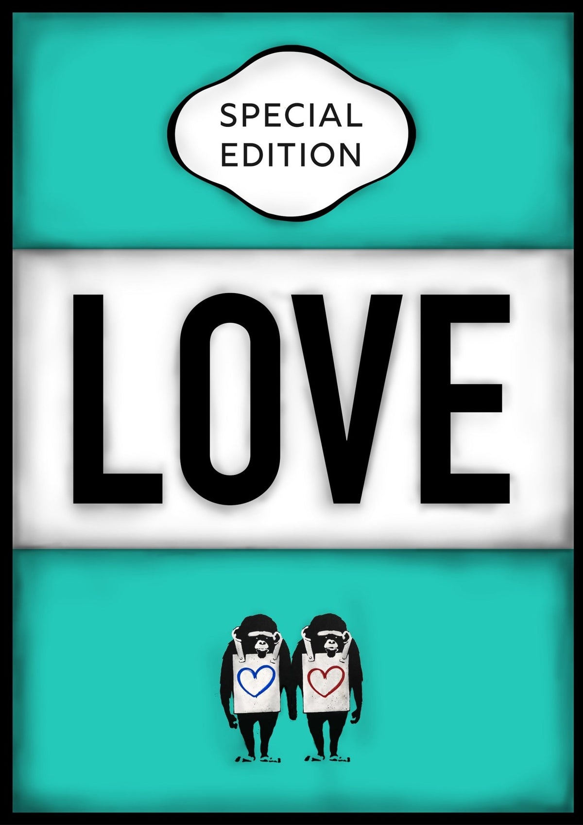 Personalised Book Cover Art Print (Pop Art Edition)