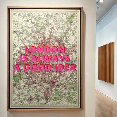 Personalised Retro Pop Art Map Print (Any Location)