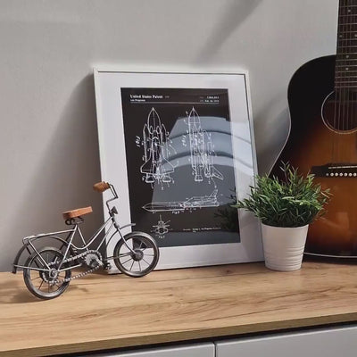 NASA Space Shuttle Patent Print - Magic Posters