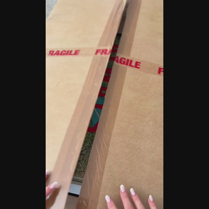 Personalised Retro Pop Art Map Print (Any Location) - Magic Posters