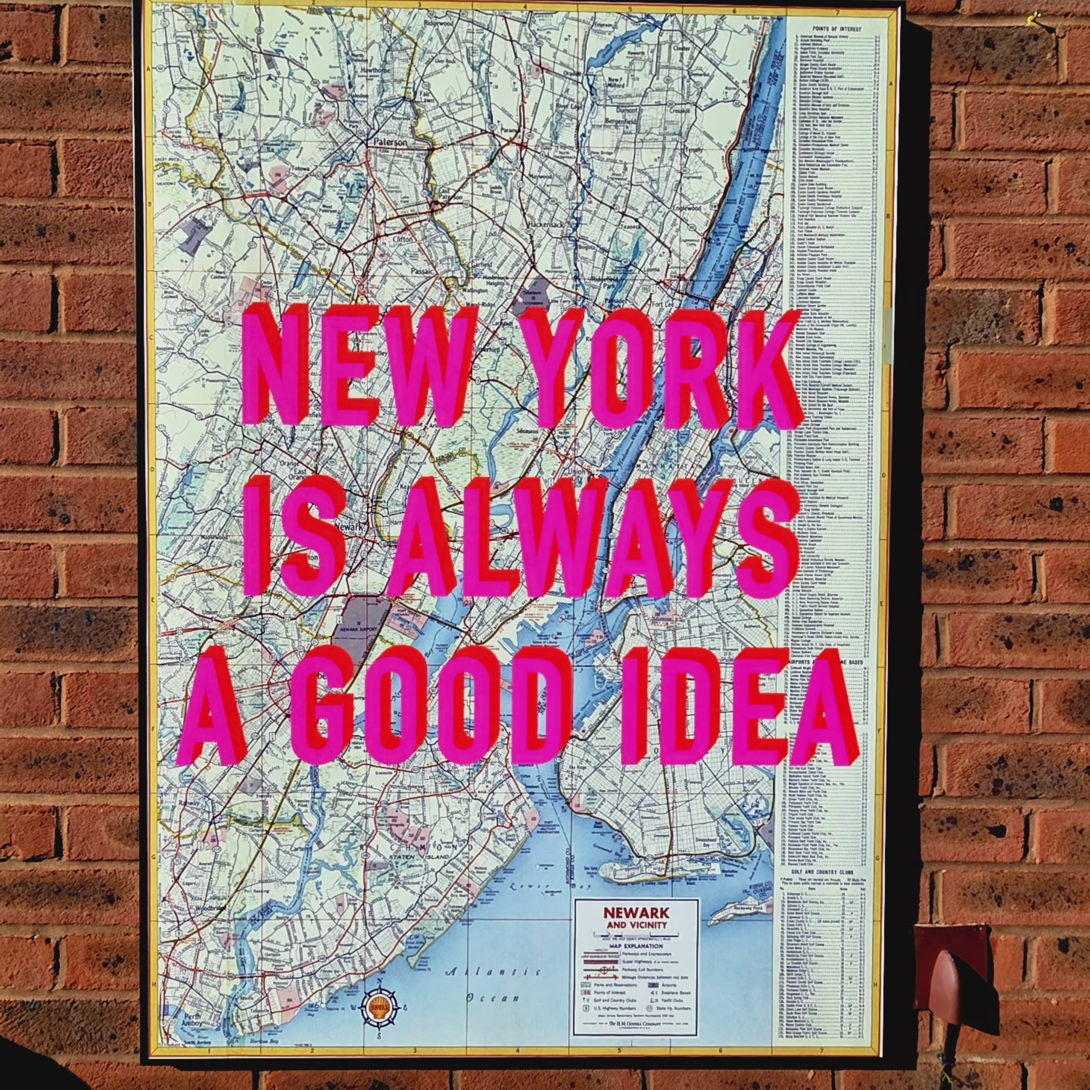 Personalised Retro Pop Art Map Print (Any Location) - Magic Posters