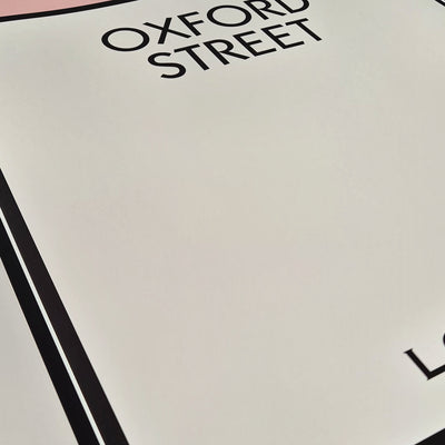 Personalised Street Name Classic Framed Print (Sizes A4 - A3) New This Week! - Magic Posters