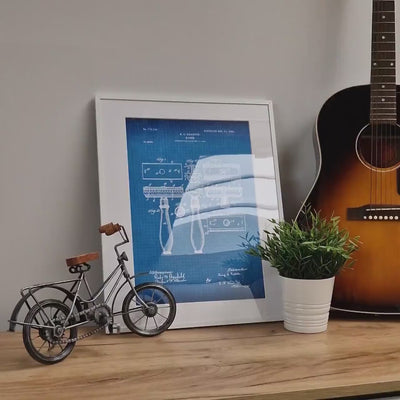 Barbers Set Of 6 Patent Prints - Magic Posters