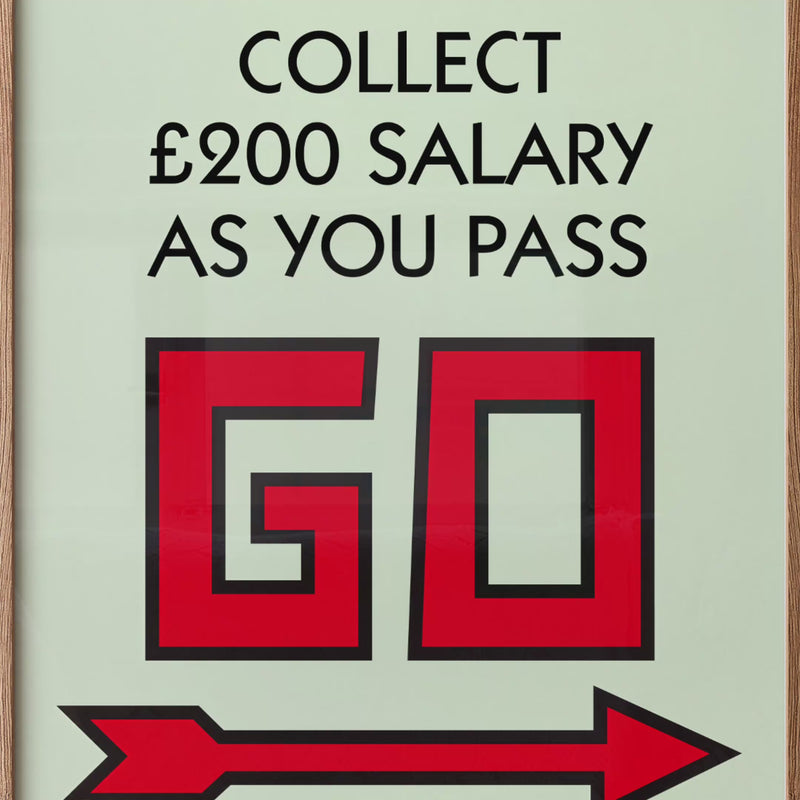 Personalised Game Board Prints (Light Green) - Magic Posters