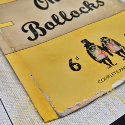 Personalised Oh Bollocks Book Cover Art Print - Magic Posters