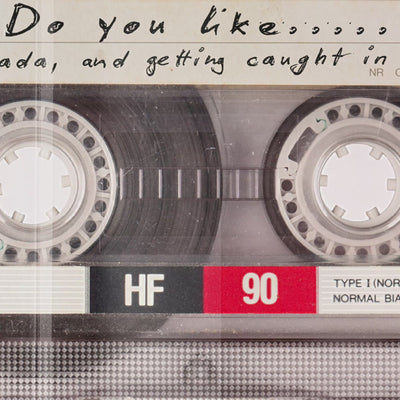 Personalised Retro Mixtape Print
