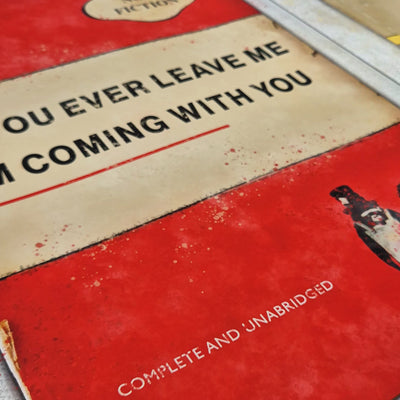 Personalised Oh Bollocks Book Cover Art Print - Magic Posters