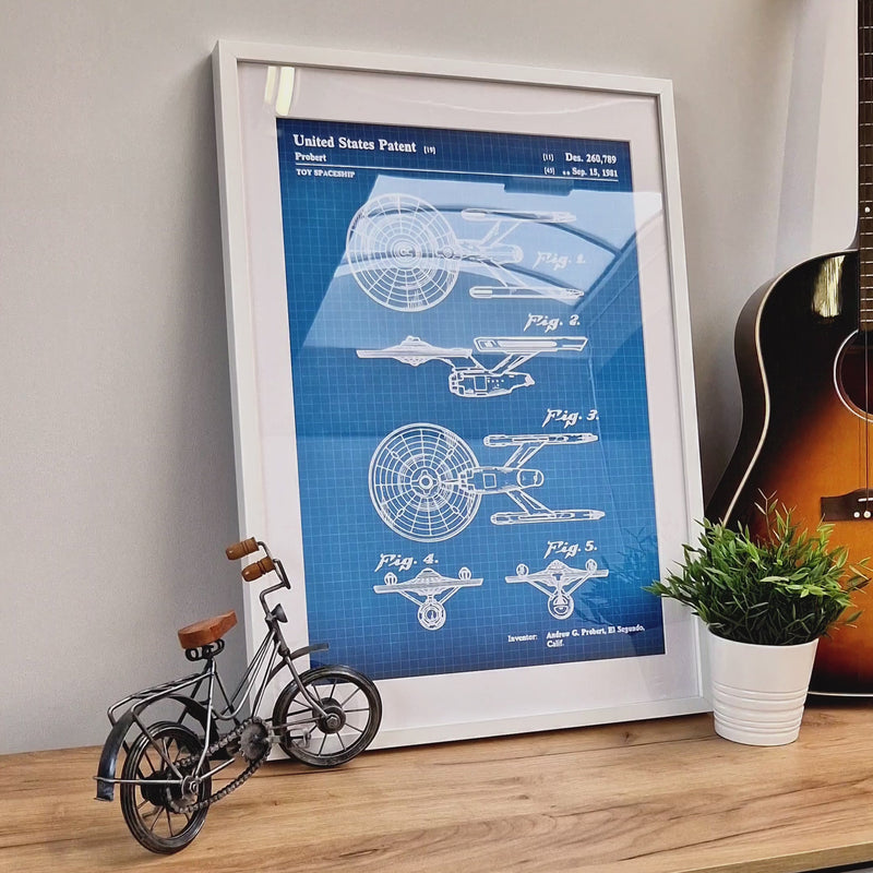 Star Trek Set Of 6 Patent Prints - Magic Posters