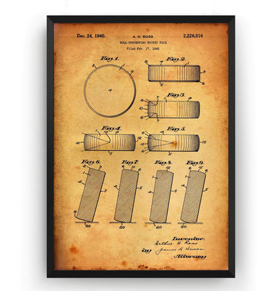 Puck Patent Print - Magic Posters