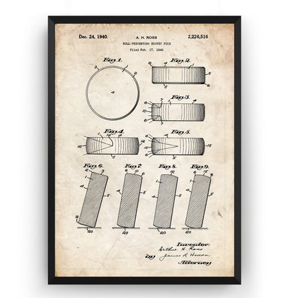 Puck Patent Print - Magic Posters