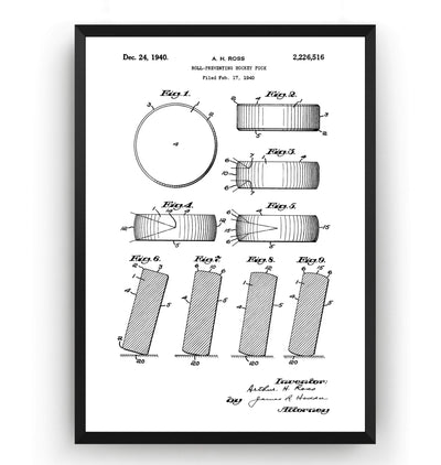 Puck Patent Print - Magic Posters