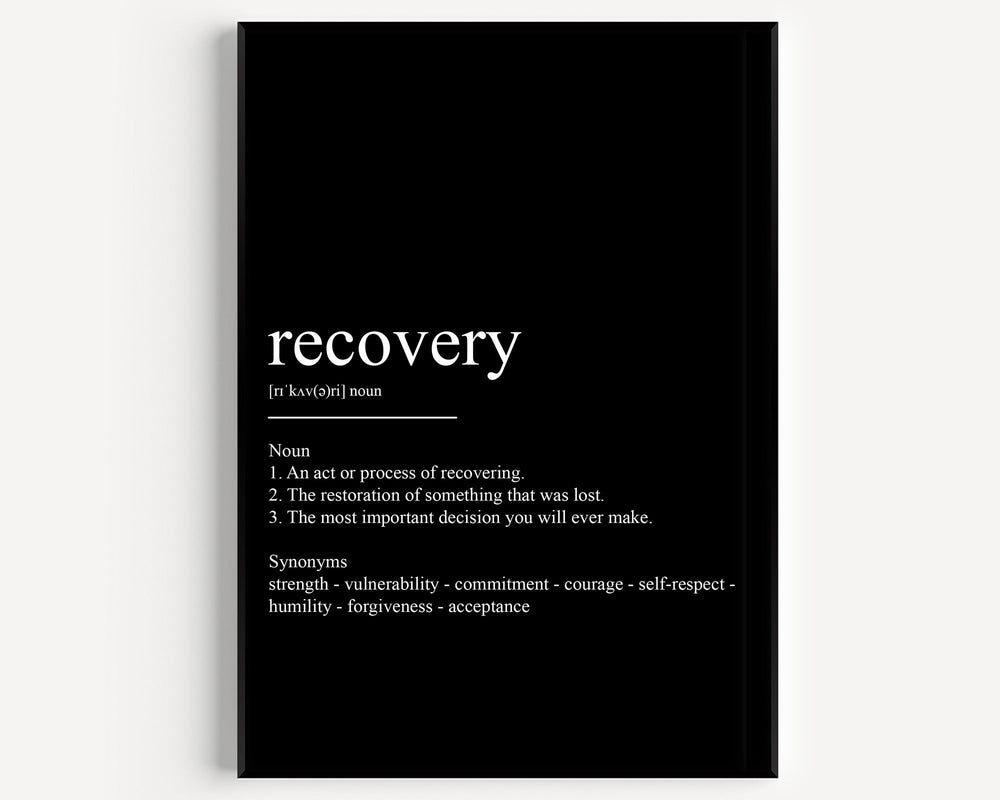 RECOVERY DEFINITION US HISTORY visual data 4