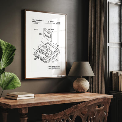 SNES 1993 Patent Print - Magic Posters