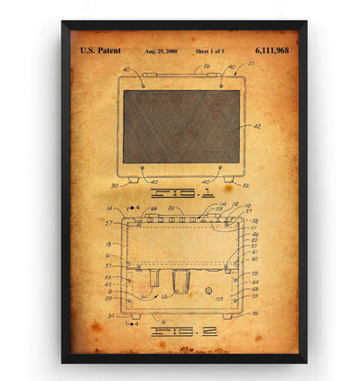Sound Production Apparatus 2000 Patent Print - Magic Posters