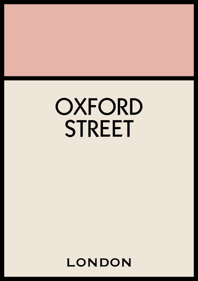 Personalised Street Name Print