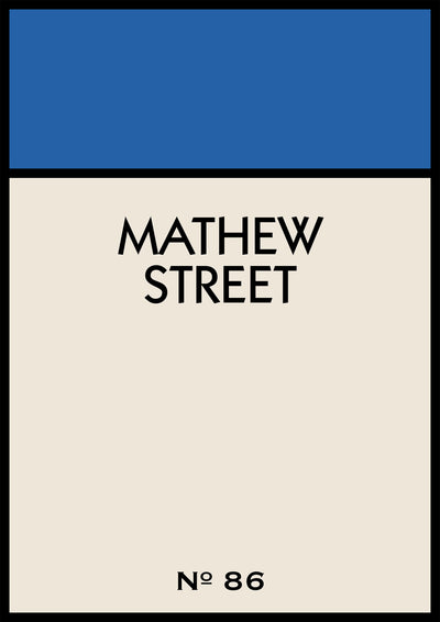 Personalised Street Name Print