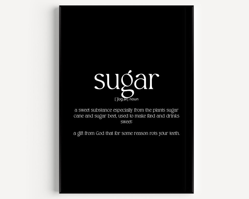 SUGAR DEFINITION MEANING visual data 7