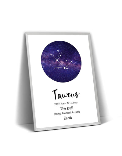 Taurus Zodiac Print - Magic Posters