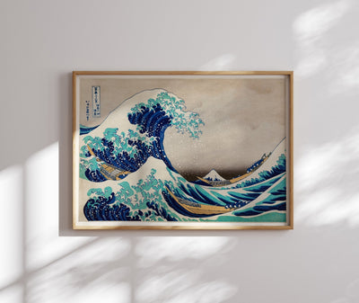 The Great Wave Off Kanagawa By Katsushika Hokusai - Magic Posters