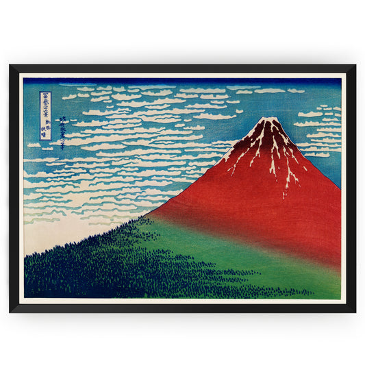 Fine Wind, Clear Morning By Katsushika Hokusai - Magic Posters