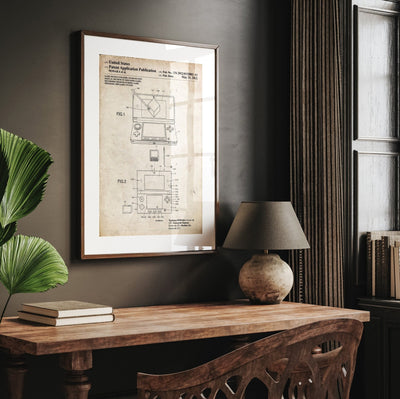 3DS 2012 Patent Print - Magic Posters