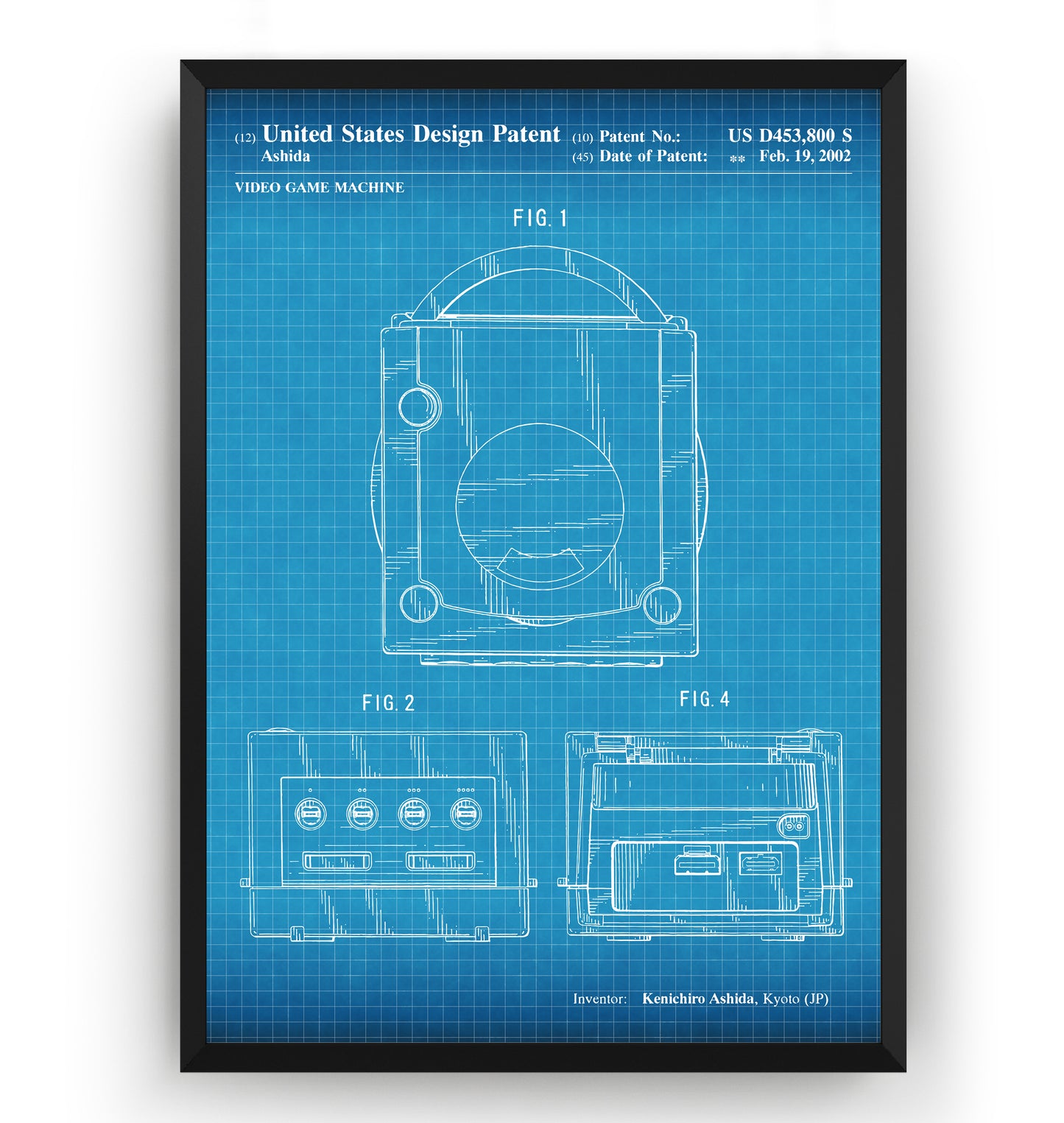 Gamecube 2002 Patent Print - Magic Posters