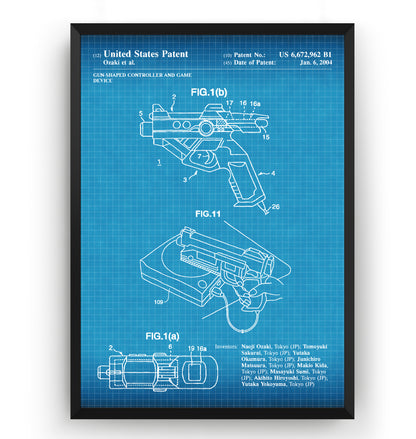 Dreamcast Gun 2004 Patent Print - Magic Posters