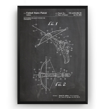 Crossbow 2002 Patent Print - Magic Posters