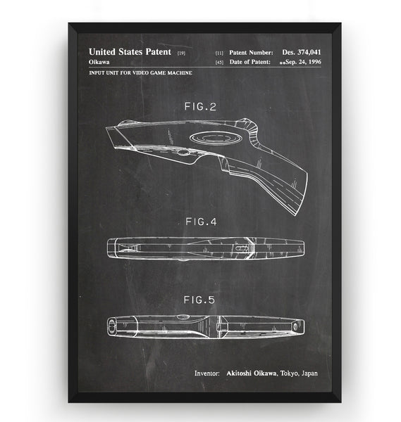 Light Gun 1996 Patent Print - Magic Posters