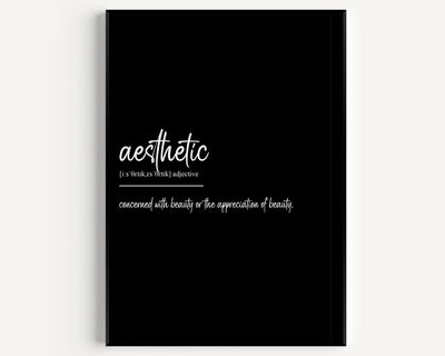 Aesthetic Definition Print - Magic Posters