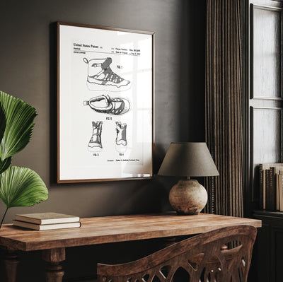 Air Jordan 11 1995 Patent Print - Magic Posters