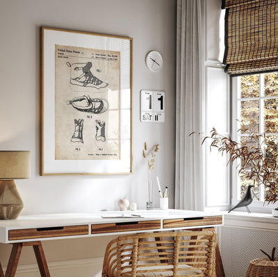 Air Jordan 11 1995 Patent Print - Magic Posters