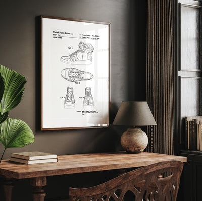 Air Jordan 1990 Patent Print - Magic Posters