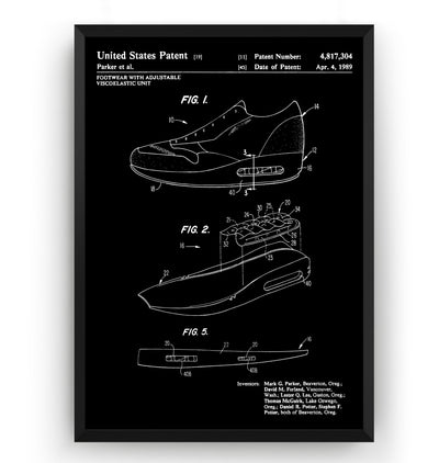 Air Max 1 Patent Print - Magic Posters