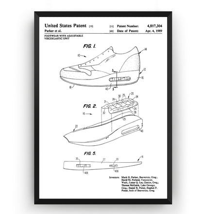 Air Max 1 Patent Print - Magic Posters