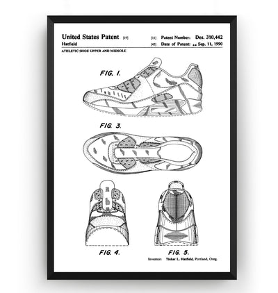 Air Max 90 Patent Print - Magic Posters