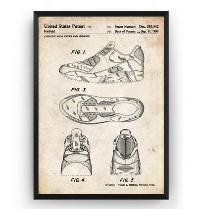 Air Max 90 Patent Print - Magic Posters