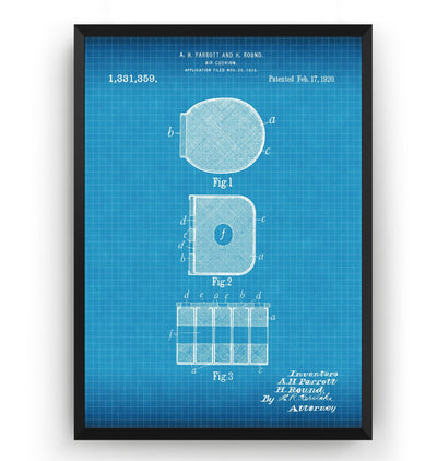 Airbag 1920 Patent Print - Magic Posters