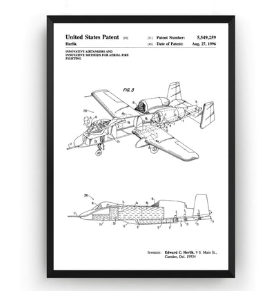 Airtanker 1996 Patent Print - Magic Posters