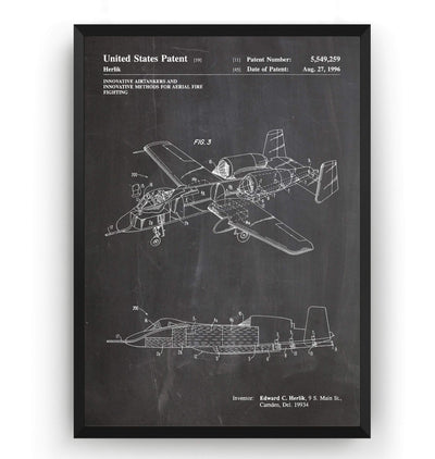 Airtanker 1996 Patent Print - Magic Posters