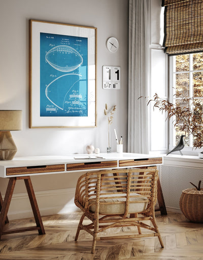 American Football 1903 Patent Print - Magic Posters