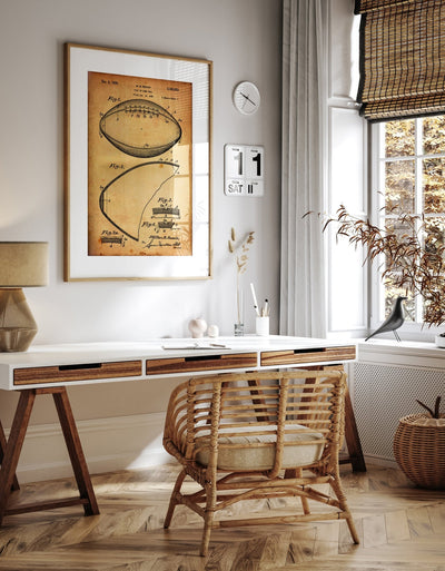 American Football 1903 Patent Print - Magic Posters