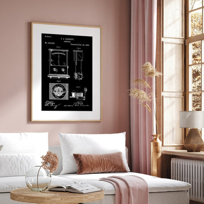 Ammeter 1886 Patent Print - Magic Posters