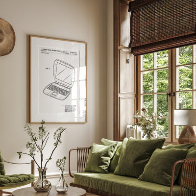 Apple iBOOK G3 2001 Patent Print - Magic Posters