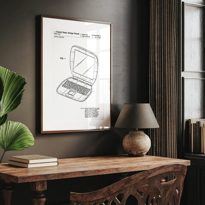 Apple iBOOK G3 2001 Patent Print - Magic Posters
